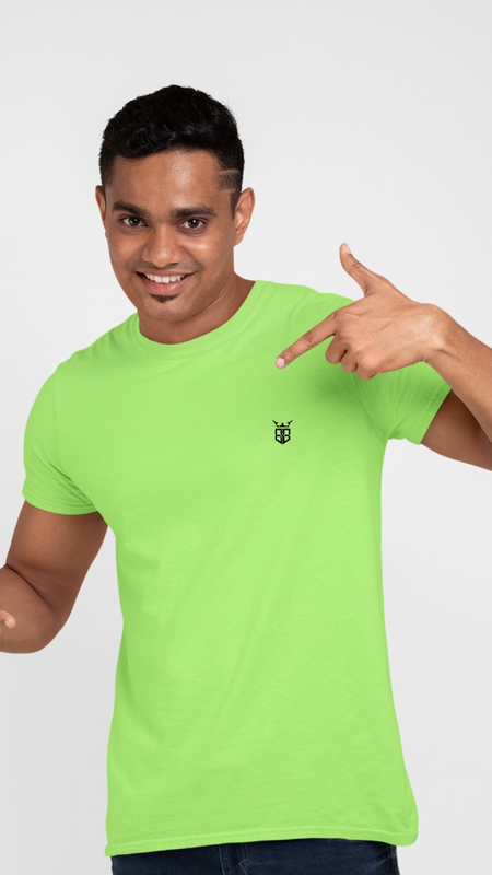 green t shirt