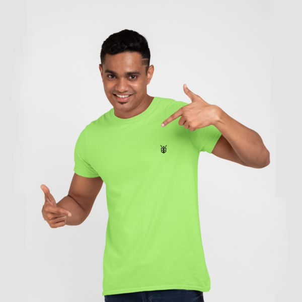 green t shirt