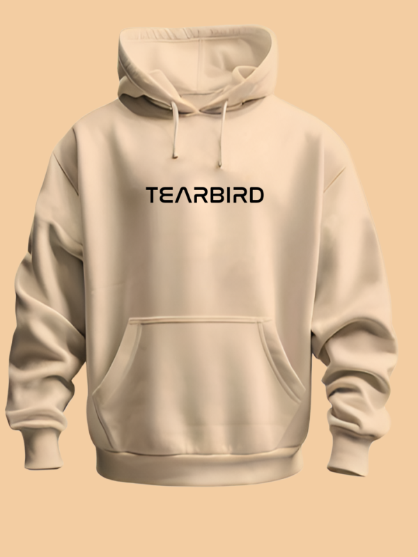 Beige Tearbird hoodie